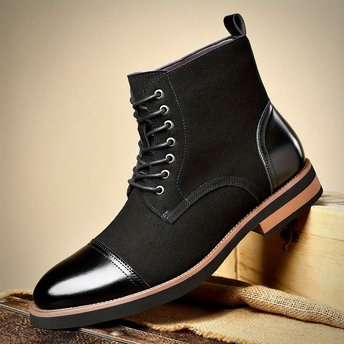 BUCKLE™ | Stivali Oxford fatti a mano