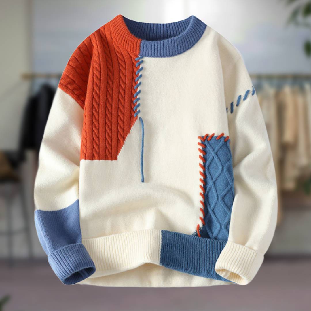 SID™ | MAGLIONE STILE PATCHWORK