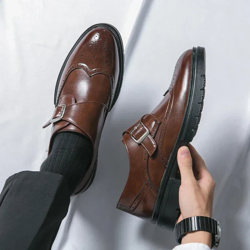 OLIVER™ | Eleganti scarpe con fibbia fatte a mano