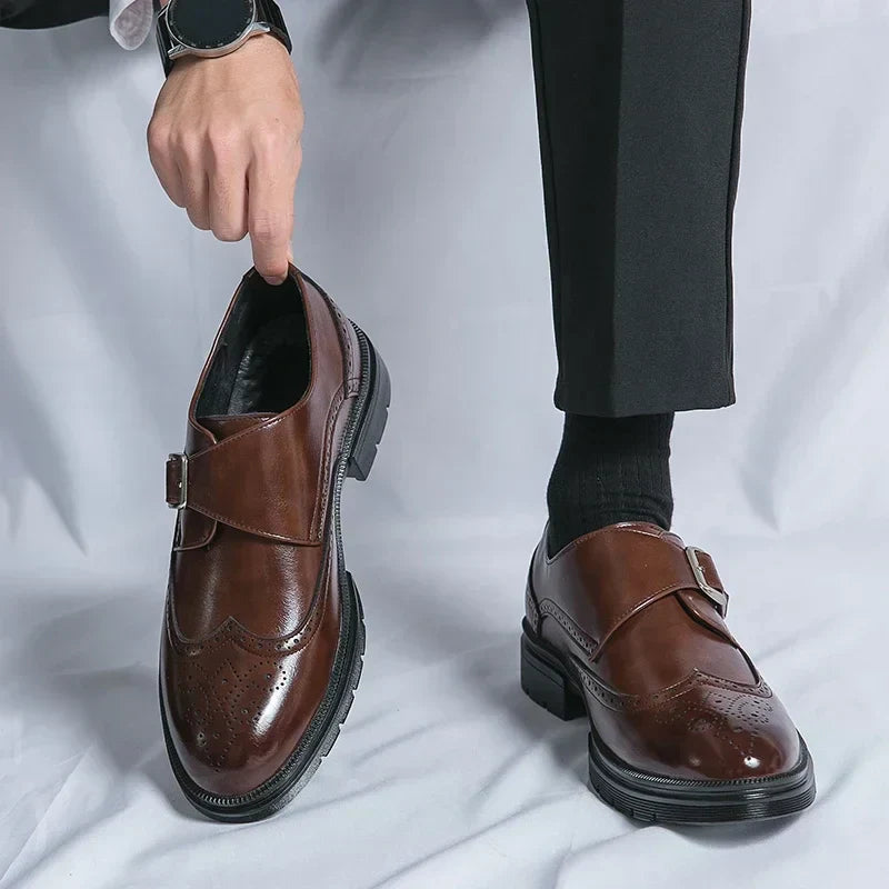 OLIVER™ | Eleganti scarpe con fibbia fatte a mano