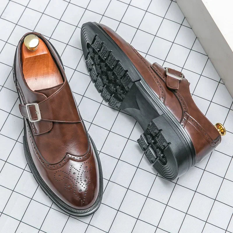 OLIVER™ | Eleganti scarpe con fibbia fatte a mano
