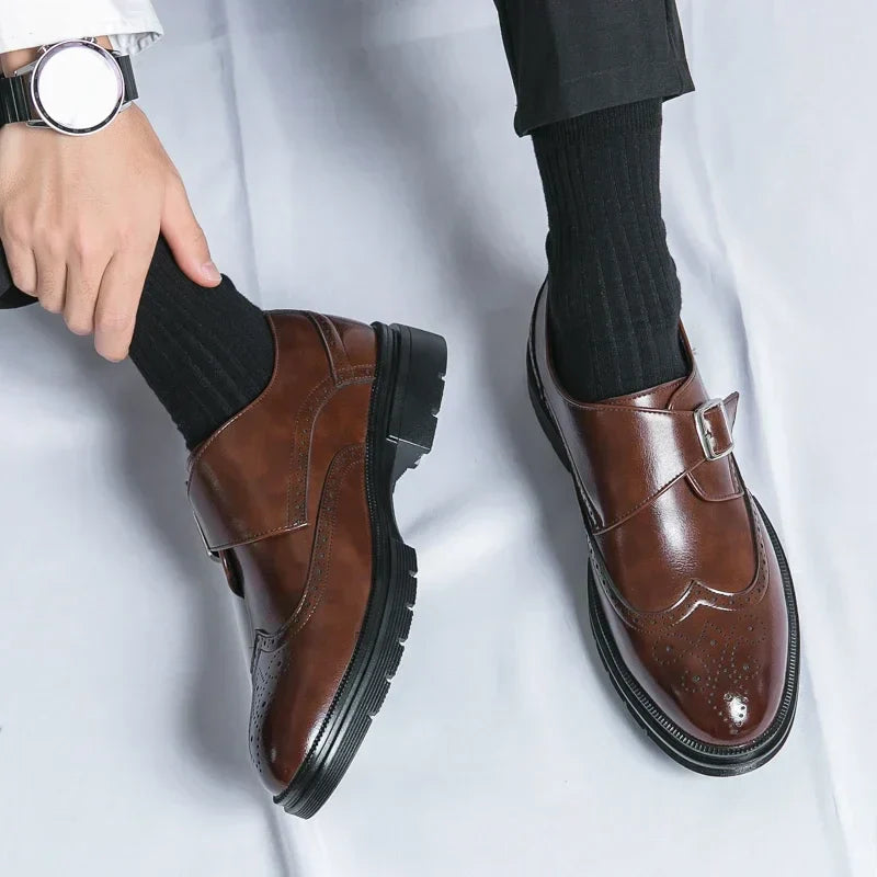 OLIVER™ | Eleganti scarpe con fibbia fatte a mano