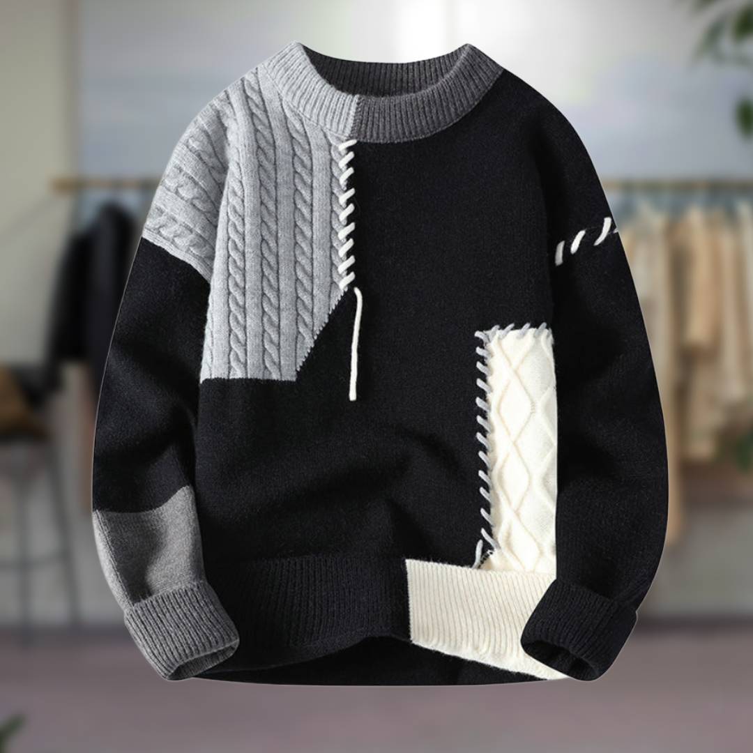 SID™ | MAGLIONE STILE PATCHWORK