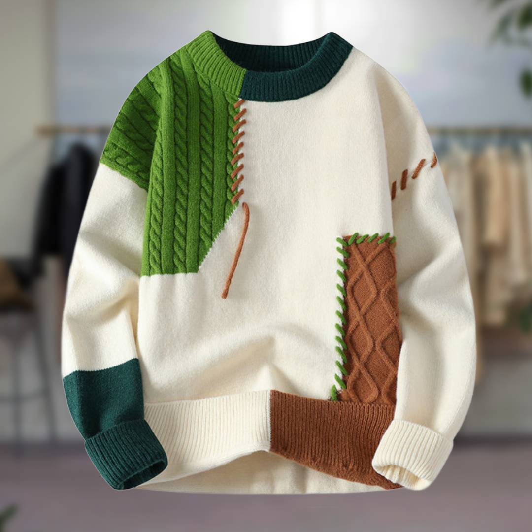 SID™ | MAGLIONE STILE PATCHWORK