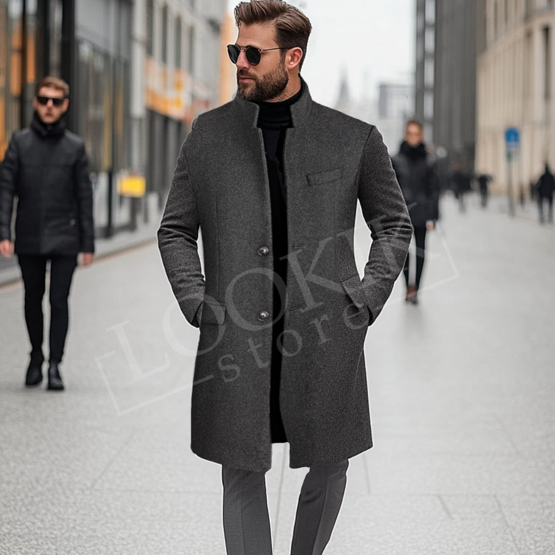 GREG™ | CAPPOTTO ELEGANTE COLLO COREANO