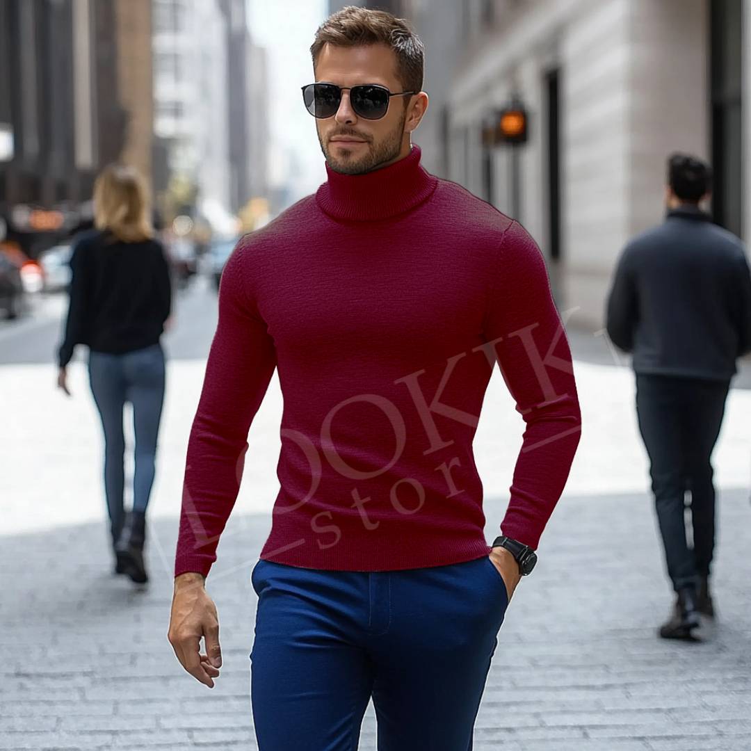 IRO™ | MAGLIONE A COLLO ALTO ELEGANTE