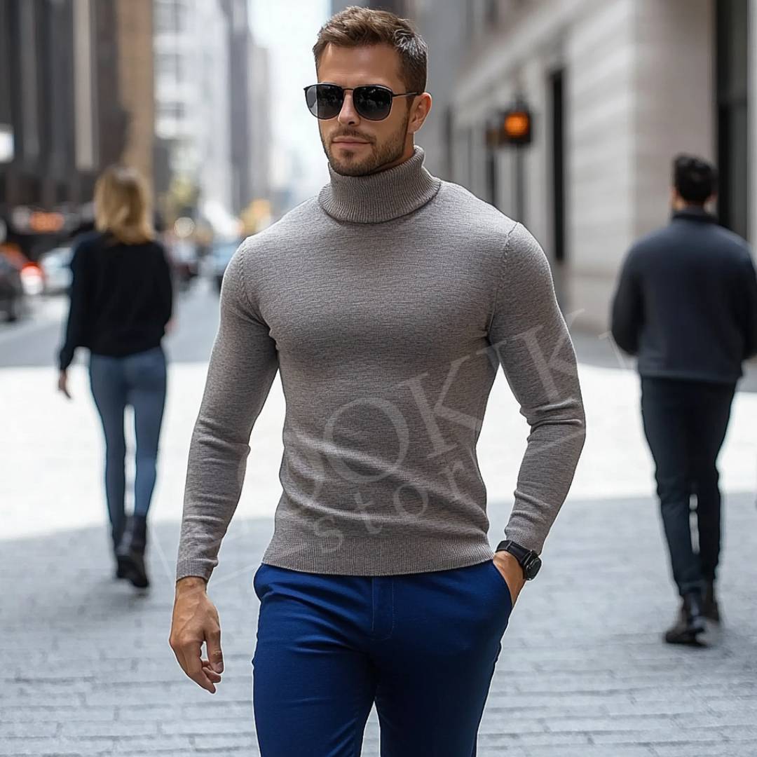 IRO™ | MAGLIONE A COLLO ALTO ELEGANTE