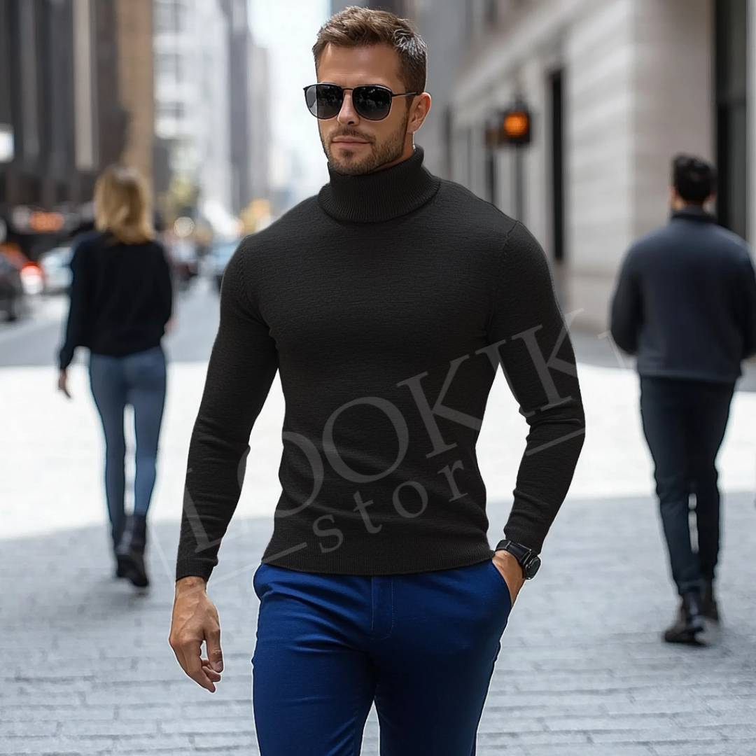 IRO™ | MAGLIONE A COLLO ALTO ELEGANTE