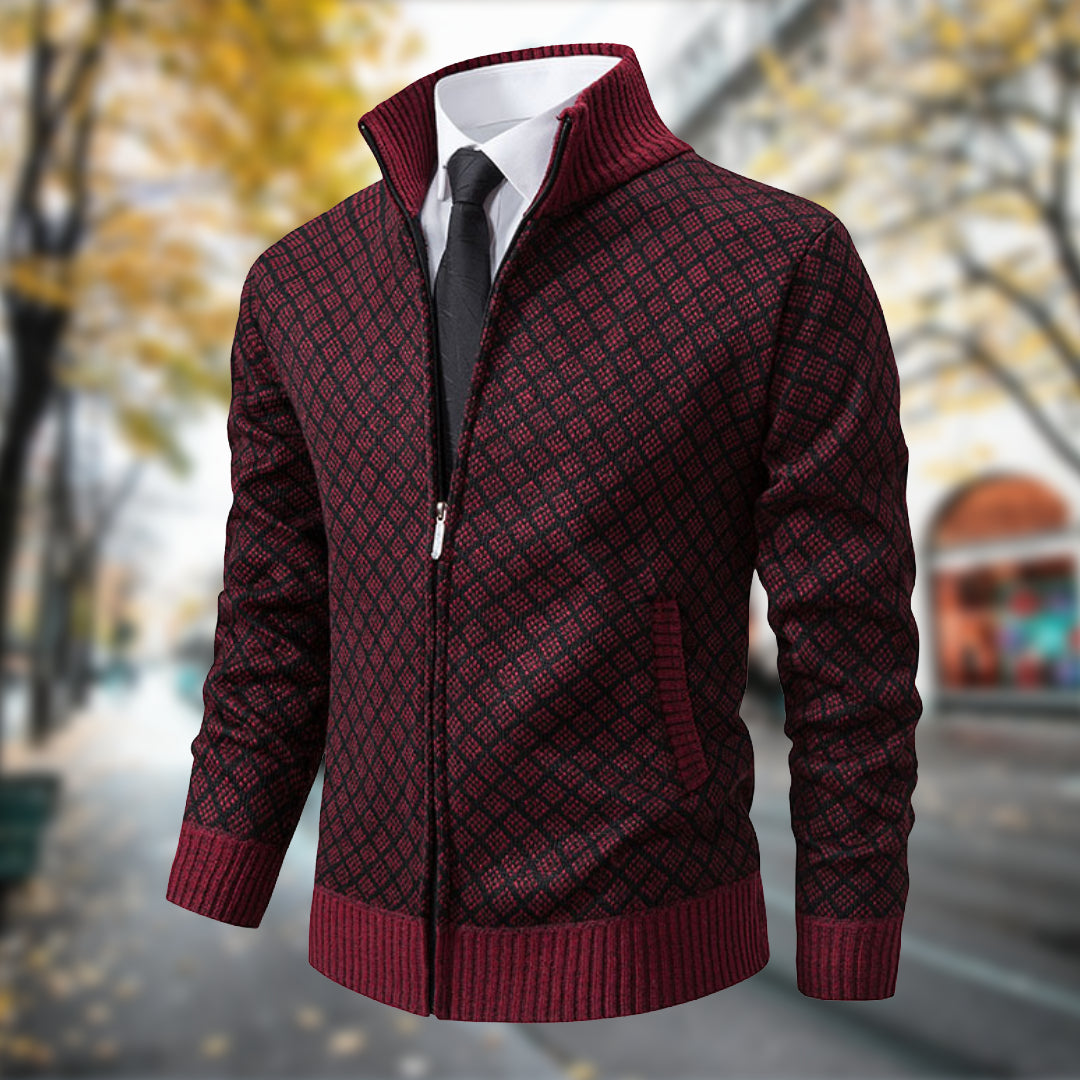 MANUEL™ | CARDIGAN ELEGANTE CON ZIP