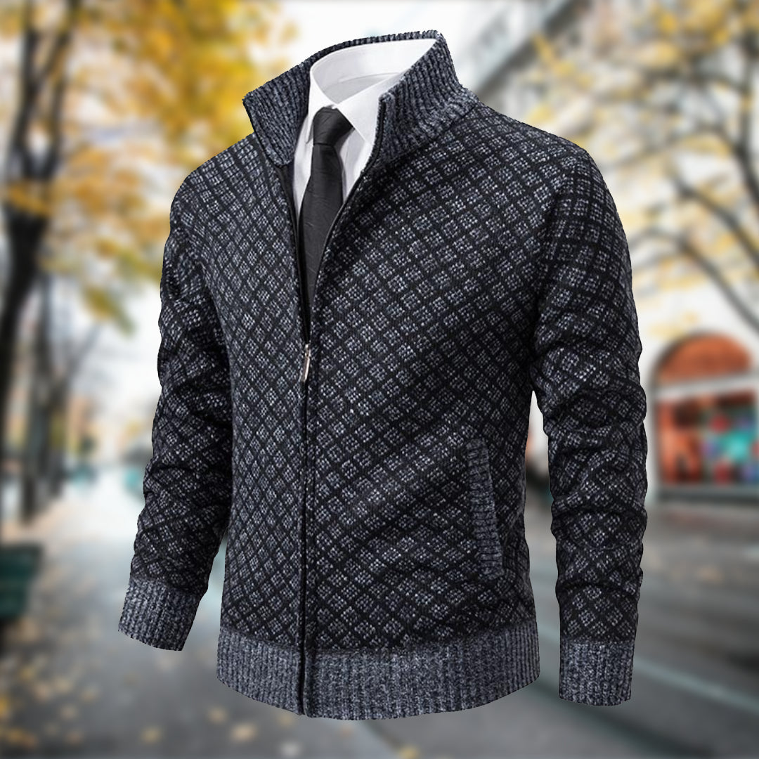 MANUEL™ | CARDIGAN ELEGANTE CON ZIP