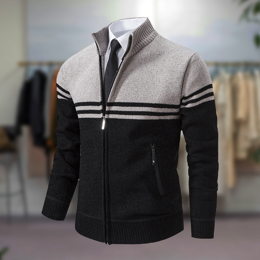 NORMAN™ | CARDIGAN ELEGANTE CON ZIP