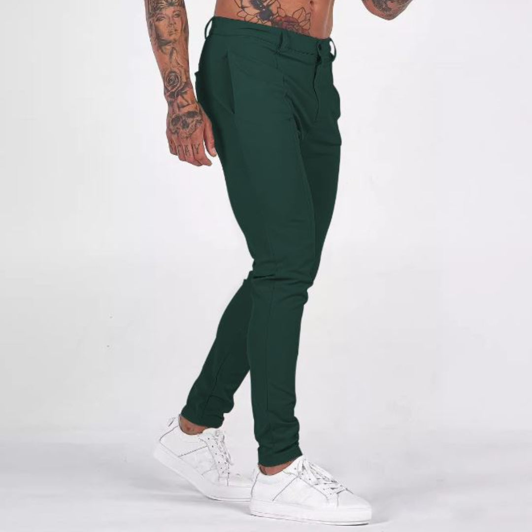 ELIA™ | PANTALONI IN TESSUTO ELASTICO